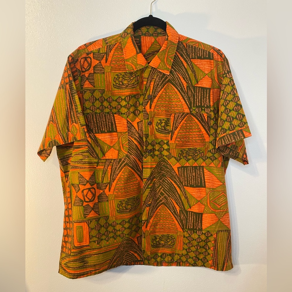 Men’s Ankara print shirt